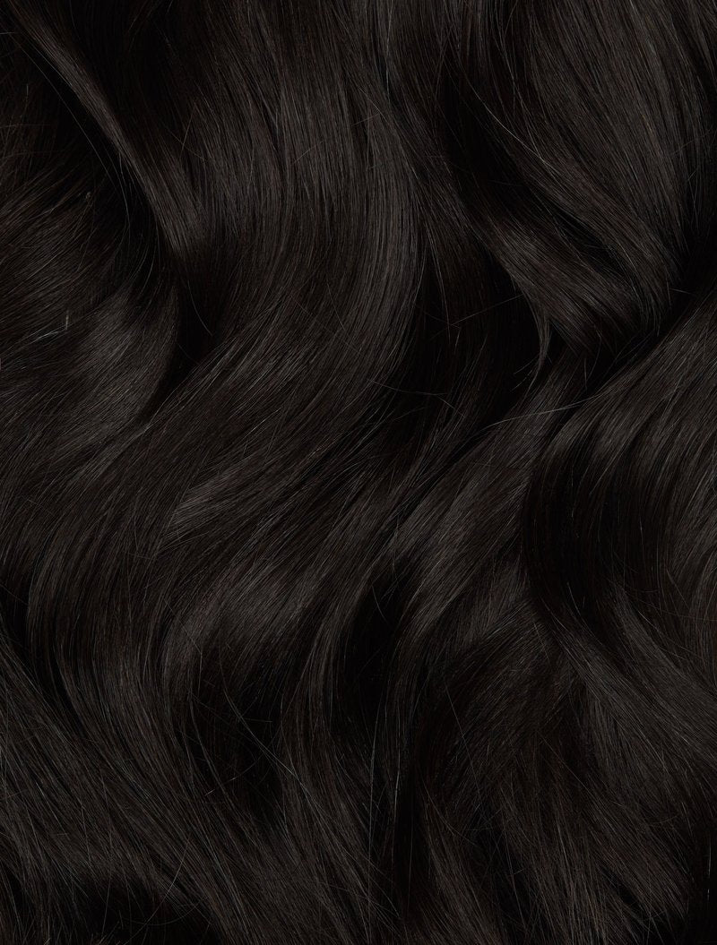 Cocoa Brown Black #1B Virgin Hair Ponytail 24
